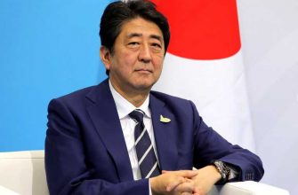 премьер министр Японии Синдзо Абэ